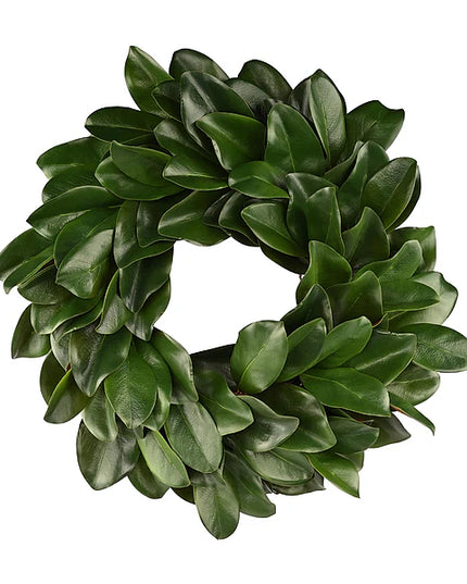 22"Dia Magnolia Leaf Wreath
