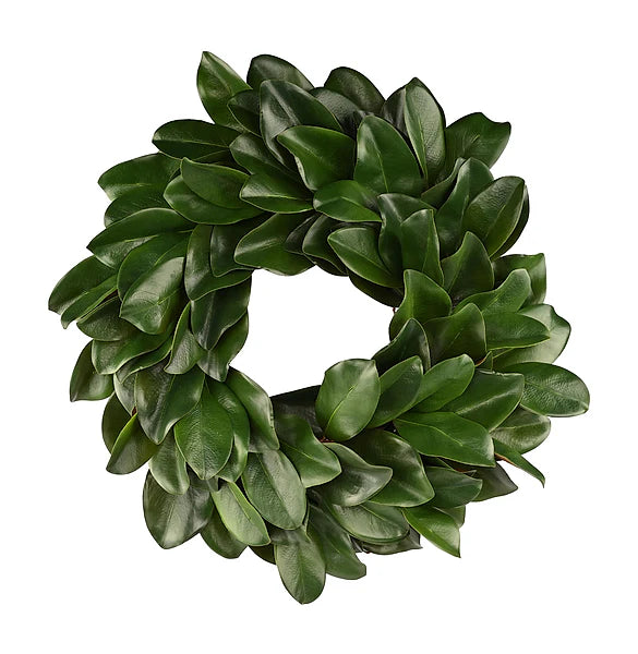 22"Dia Magnolia Leaf Wreath
