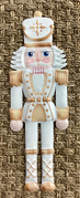 White & Gold Nutcracker