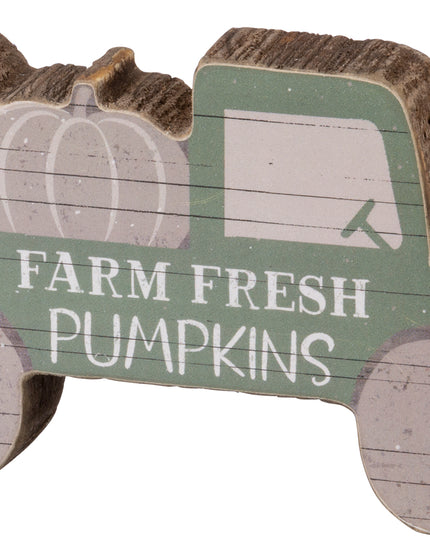 Fresh Pumpkins Sign image 0