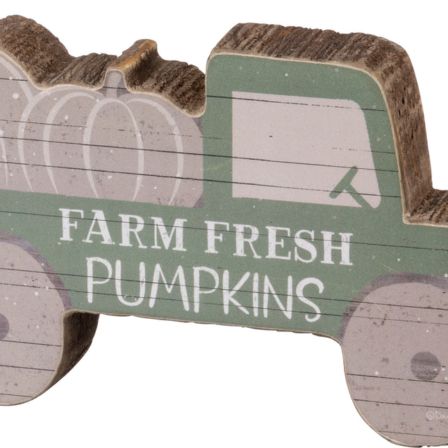 Fresh Pumpkins Sign image 0