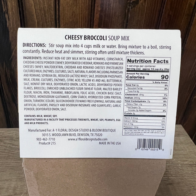 Cheesy Broccoli Soup Mix image 1