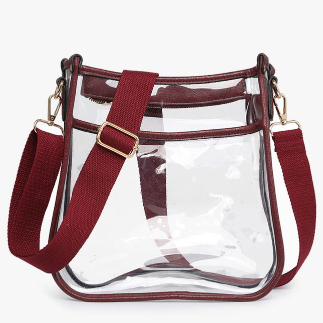 Jen+Co Posie Clear Purse - Multiple Color Options image 1