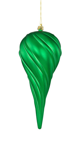 Emerald Green Finial Ornament image 0