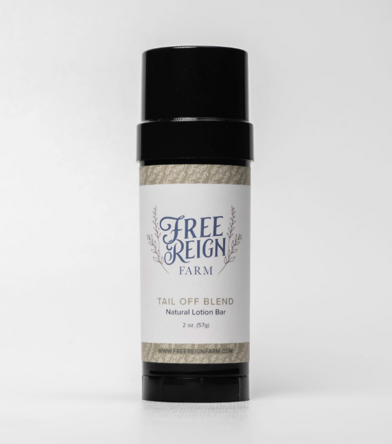 Tail Off Blend Natural Lotion Bar - Free Reign Farm image 0