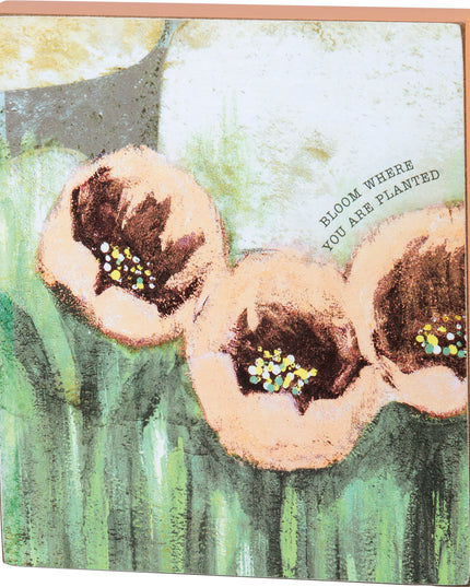 Bloom Block Sign image 0