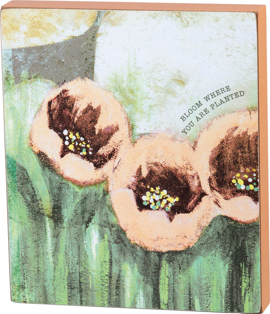 Bloom Block Sign image 0