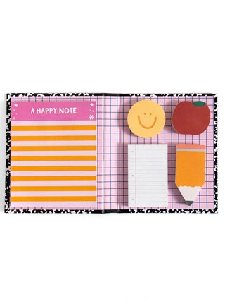 School Sticky Note Folio