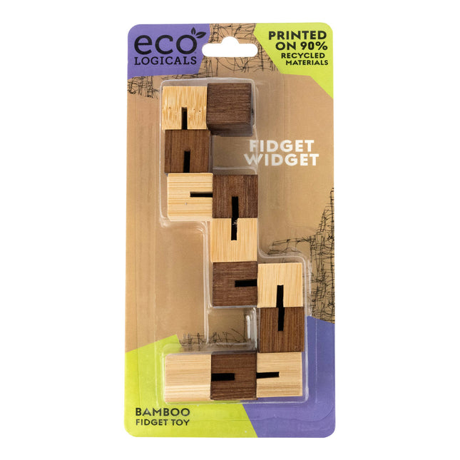 Ecologicals Bamboo Fidget Widget Folding Toy
