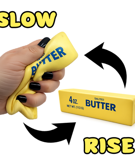 Fun Doh 6" Butter Stick Slow-Rise Squishy Toy