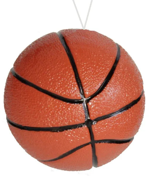 3.5"Dia Painted Basketball Orn