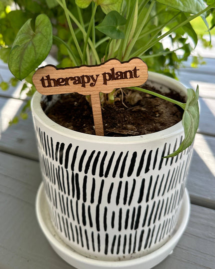 New Plant Sayings Word Bubbles Funny Plant Stakes