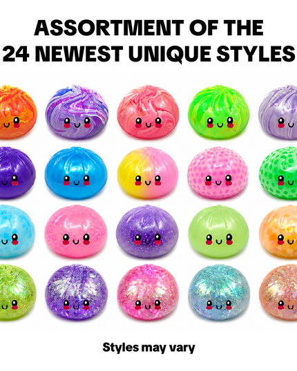 Fun Doh SERIES 2 Ultra-Rare Mystery Dumpling Squishy Toy