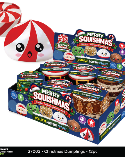 Fun Doh Christmas Dumpling Squishy Toy