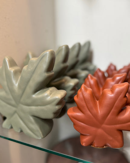 Maple Leaf Ceramic Shelf Sitter image 0