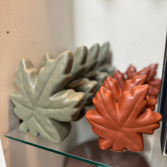 Maple Leaf Ceramic Shelf Sitter image 0