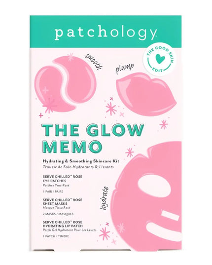 The Glow Memo Hydrating/Smoothing Skincare Kit