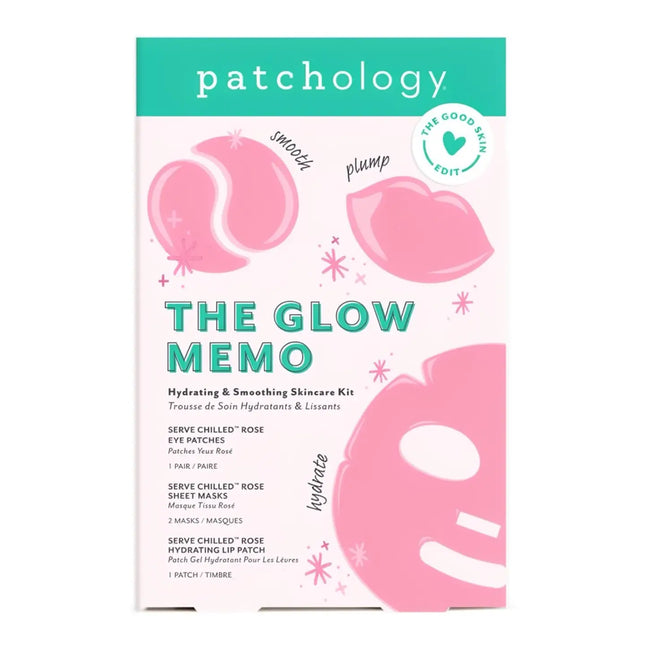 The Glow Memo Hydrating/Smoothing Skincare Kit