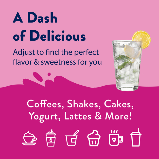 Sugar Free Simple Syrup - 375ml Bar Syrup Mixer