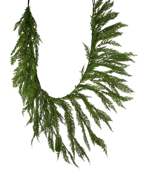 6' Arborvitae Mantle Garland