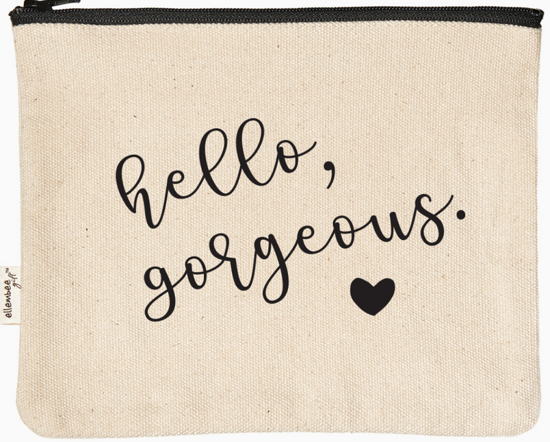 Hello Gorgeous Zipper Pouch