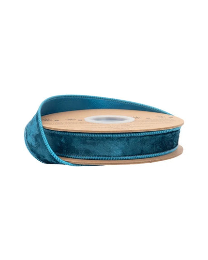 1" Wired Heritage Velvet Ribbon | 10 Yard Roll