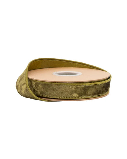 1" Wired Heritage Velvet Ribbon | 10 Yard Roll