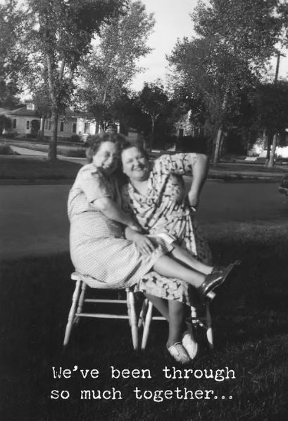 Through So Much Greeting Card