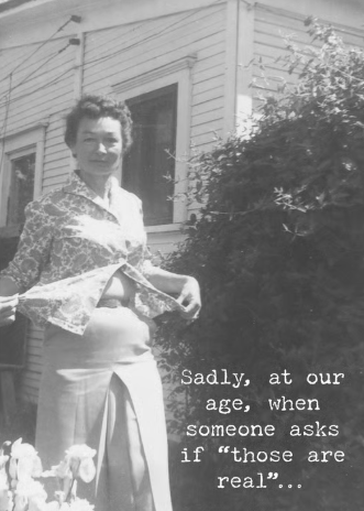 Those Are Real Greeting Card