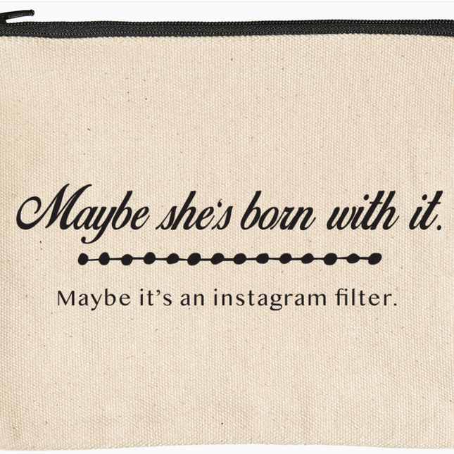 Ellembee Zipper Pouch She Believed