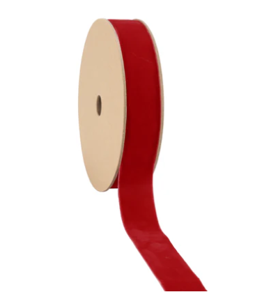 1" Velvet Ribbon | 10 Yard Roll