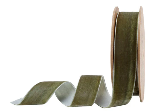 1" Velvet Ribbon | 10 Yard Roll