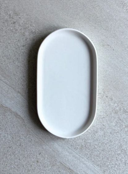 Deco Oval Catchall Tray Large