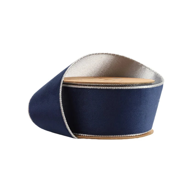 2.5"x10Y Reversible Classic Velvet Wired Ribbon