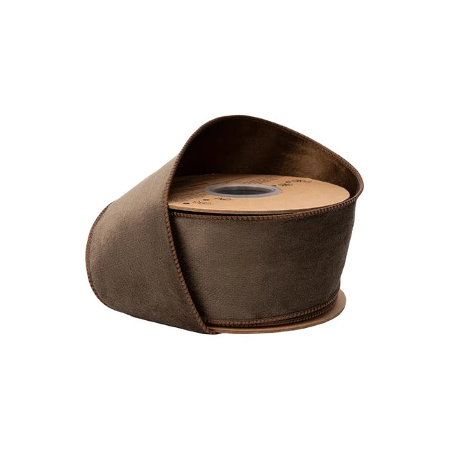 2.5"x10Y Reversible Classic Velvet Wired Ribbon