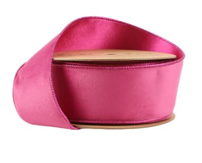 2.5"x10Y Reversible Classic Velvet Wired Ribbon