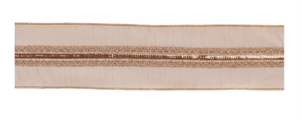 Ribbon Wired Polyester 4"x5Y
