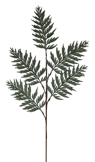 30"L Powdered Fern Spray