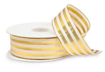 Cabana Stripe Ribbon 2.5"x10Y