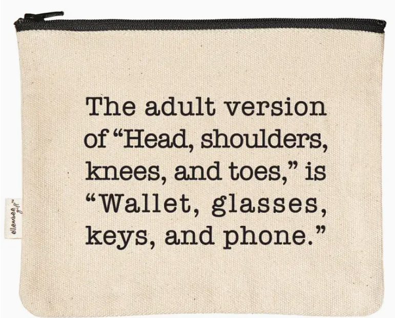 Adult Version  Zipper Pouch