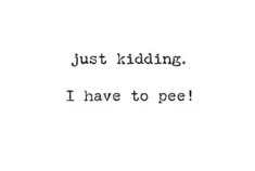 Just Kidding Greeting Card