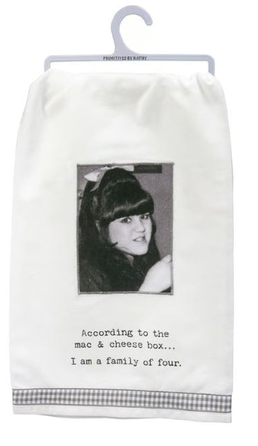 Family of Four Kitchen Towel