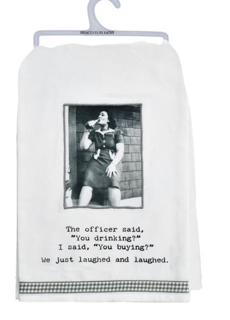 Kitchen Towel - You Drinking