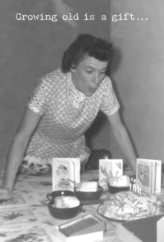 Growing Old Greeting Card