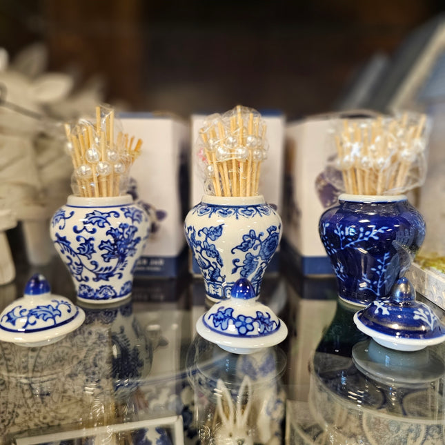 Mini Ginger Jar with Picks image 0