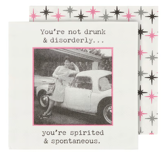 Spirited Beverage Napkin