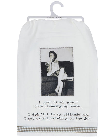 Cleaning Lady Kitchen Towel