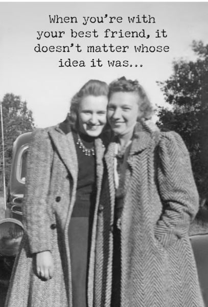 Alibis Greeting Card