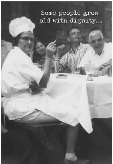 Grow Old Greeting Card