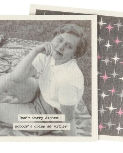 Don't Worry Swedish Dishcloth Set